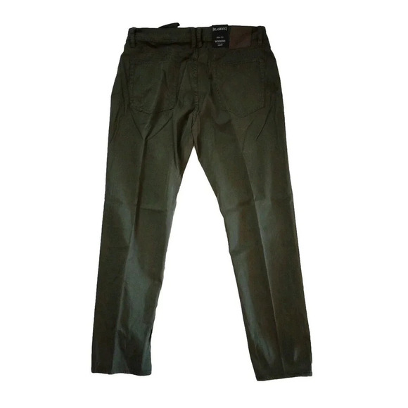 Blank NYC Wooster Pants Men’s Size 36x32 New Slim Fit Army Green Stretch Pants - Picture 5 of 7